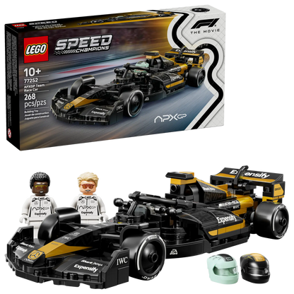 DISPONIBILE DA GENNAIO 2026 - 77252 ESCLUSIVA LEGO Speed Champions - Auto da corsa Team APXGP di F1®: Il film