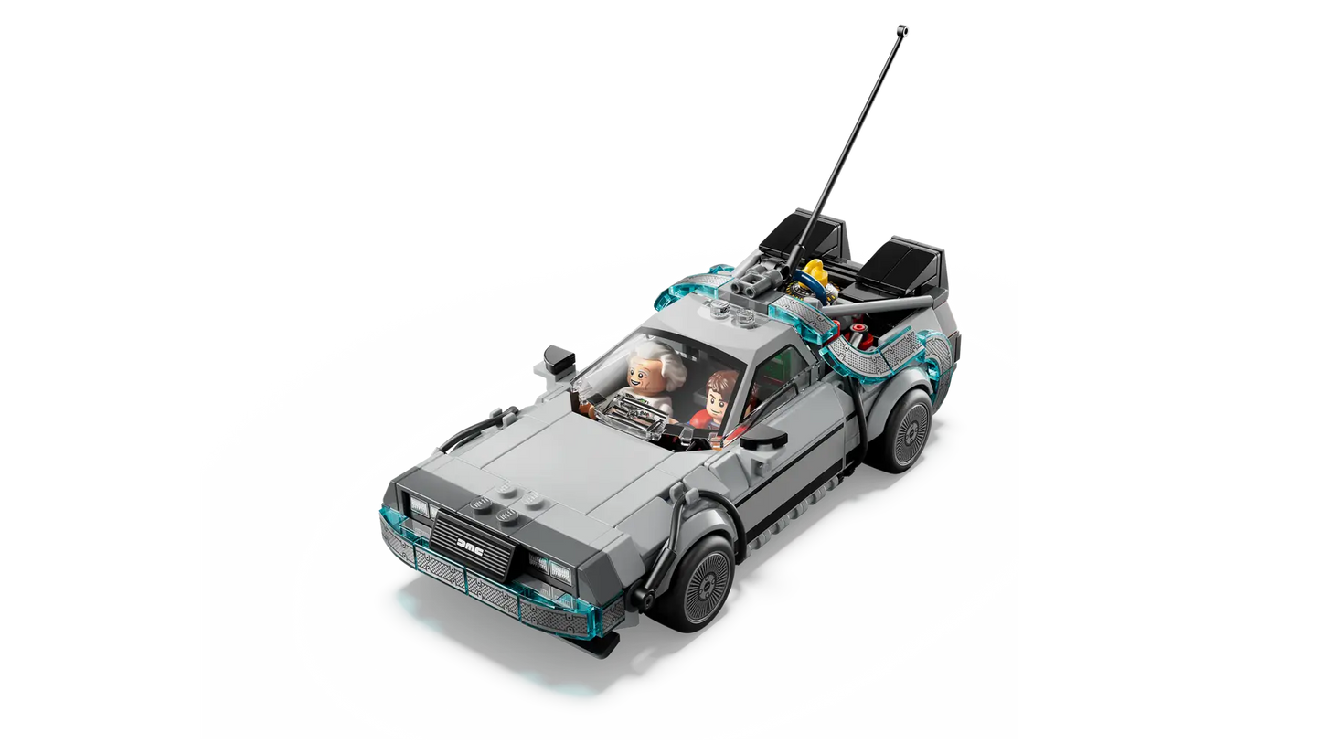 DISPONIBILE DA GENNAIO 2026 - 77256 LEGO Speed Champions - Macchina del tempo di Ritorno al futuro
