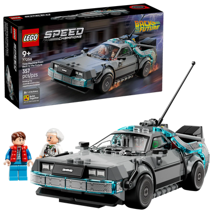 DISPONIBILE DA GENNAIO 2026 - 77256 LEGO Speed Champions - Macchina del tempo di Ritorno al futuro