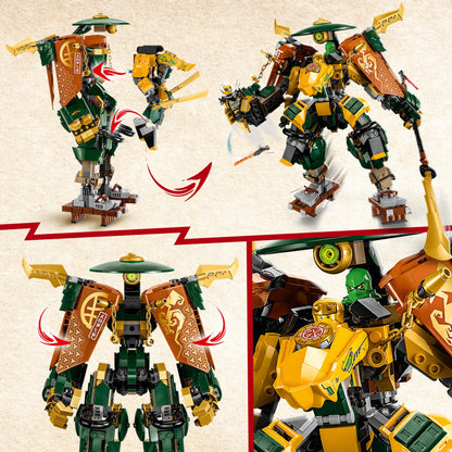 71794 LEGO Ninjago - Team Mech Ninja di Lloyd e Arin