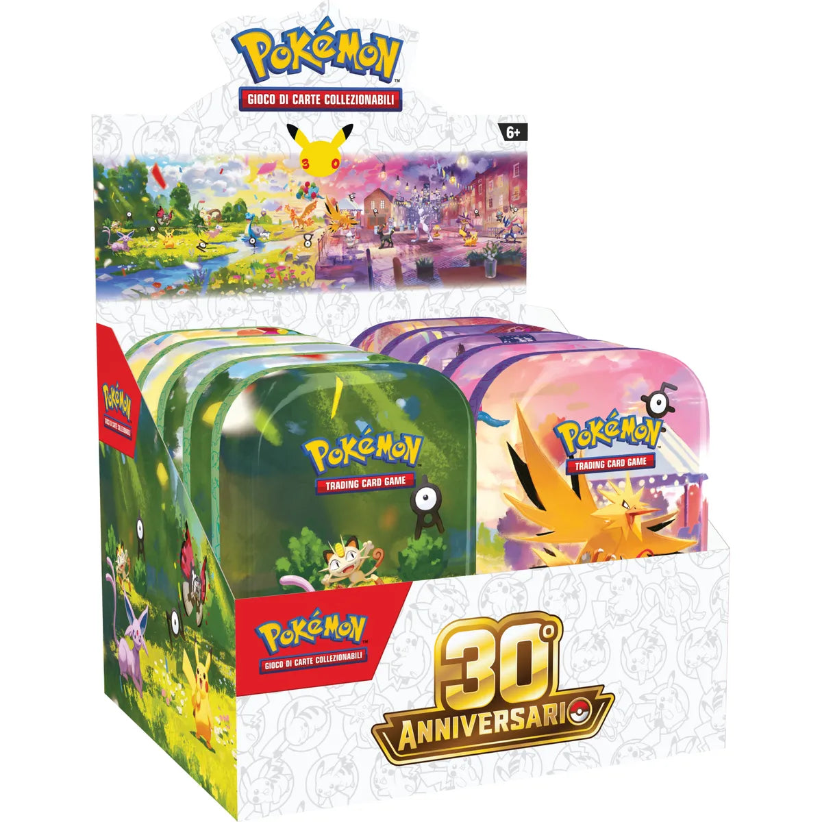 Collezione Pokemon - 30° Anniversario - Mini Tin - Italiano