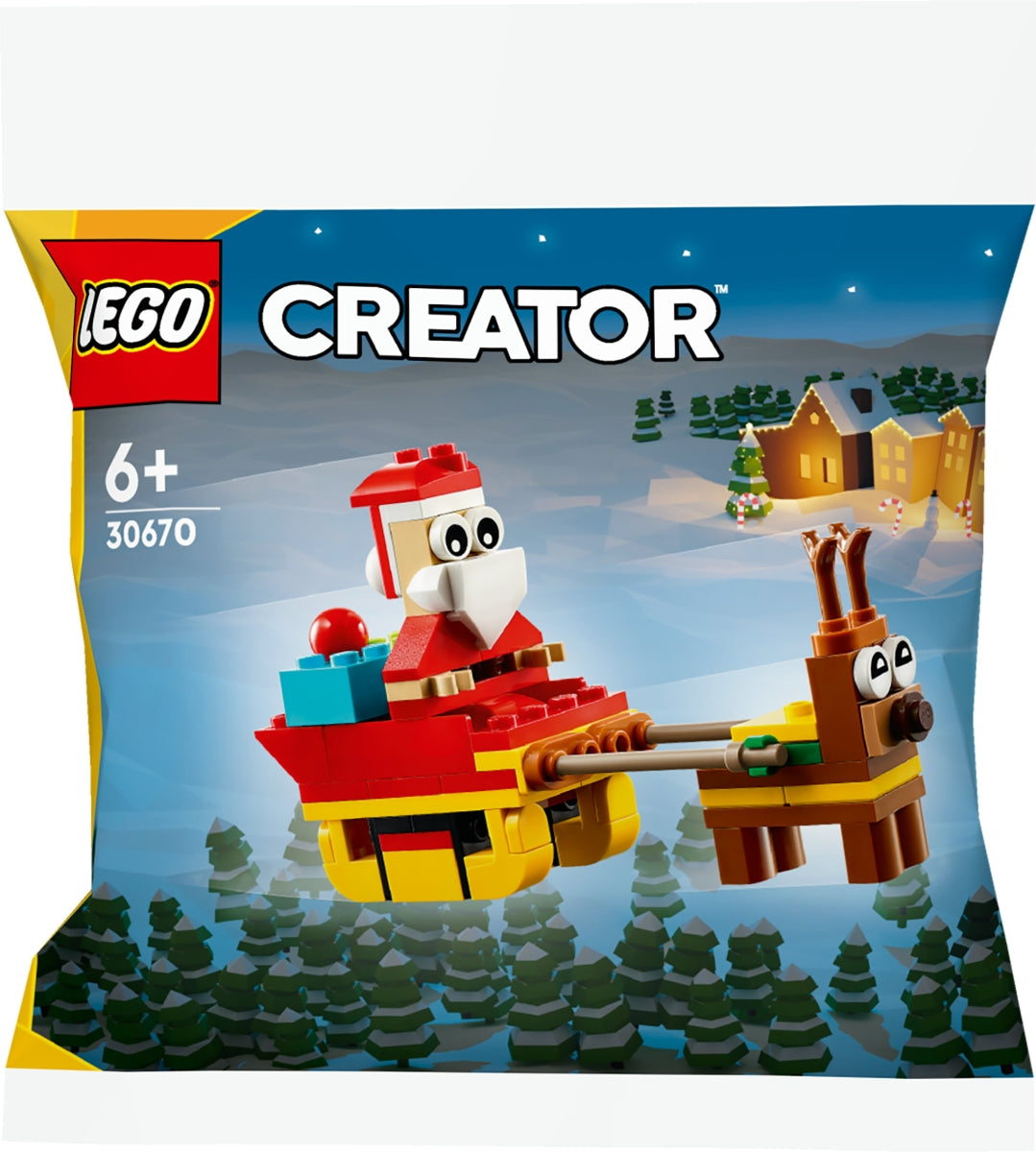 30670 LEGO Polybag Creator Divertimento natalizio con Babbo Natale