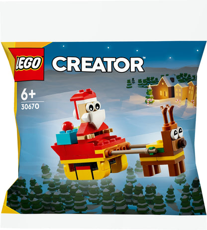 30670 LEGO Polybag Creator Divertimento natalizio con Babbo Natale