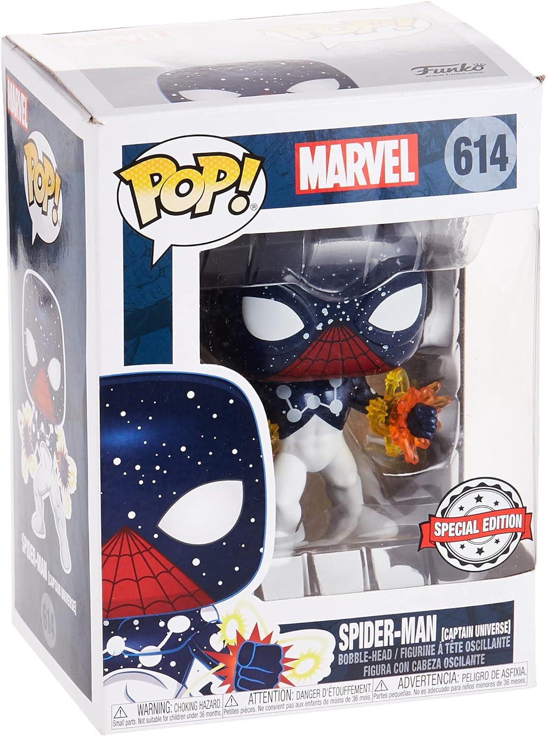 MARVEL 614 Funko Pop! - Captain Universe Spider-Man - Exclusive