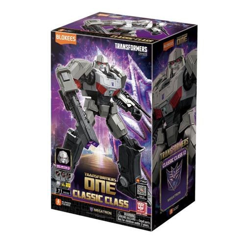 71162 - Blokees Figures - TRANSFORMERS - CLASSIC CLASS 12 - MEGATRON - MODEL KITS - 71 pcs. - Light-up Chest e Eyes