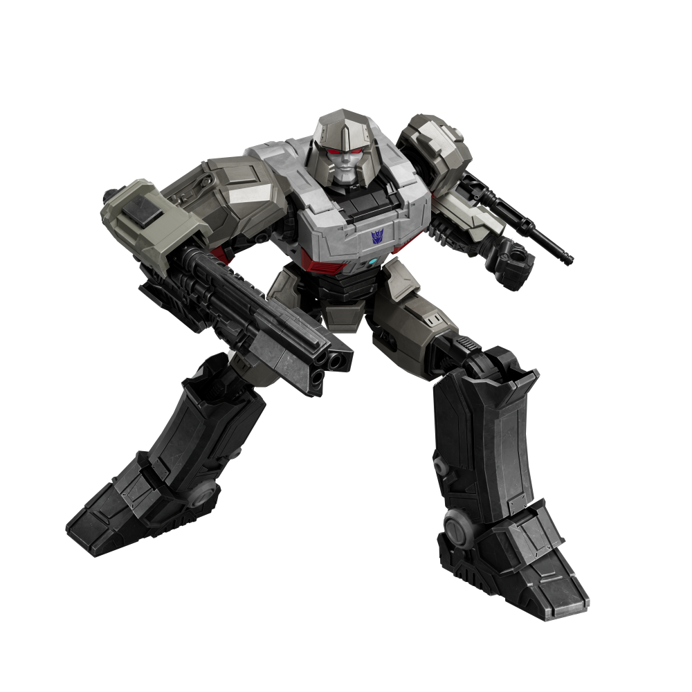 71162 - Blokees Figures - TRANSFORMERS - CLASSIC CLASS 12 - MEGATRON - MODEL KITS - 71 pcs. - Light-up Chest e Eyes