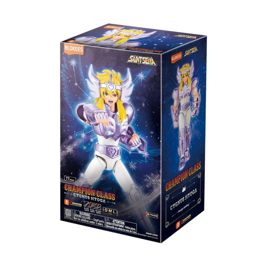 75008 - Blokees Figures - SAINT SEIYA - CHAMPION CLASS - Cygnus Hyoga - 43 pcs