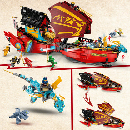 71797 LEGO Ninjago - Il Vascello del Destino - corsa contro il tempo