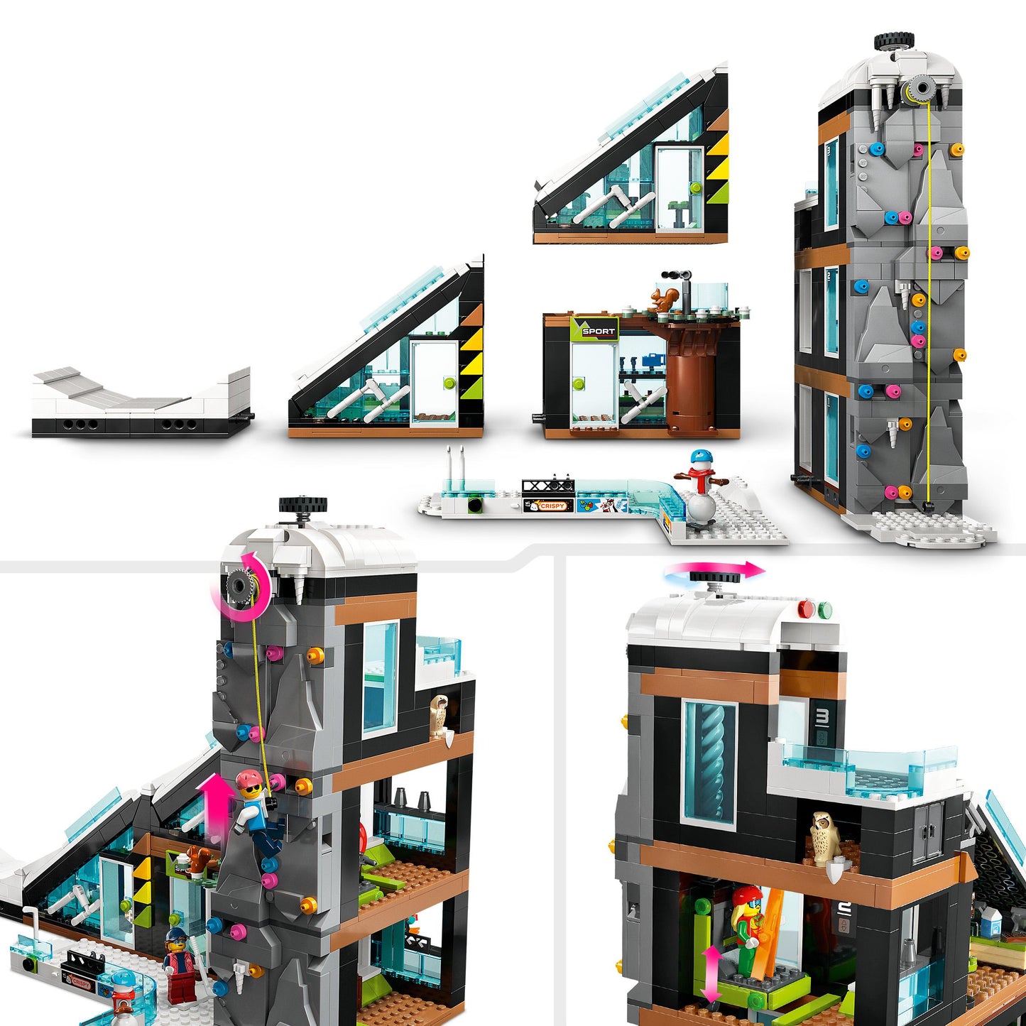 60366 LEGO City - Centro sci ed arrampicata