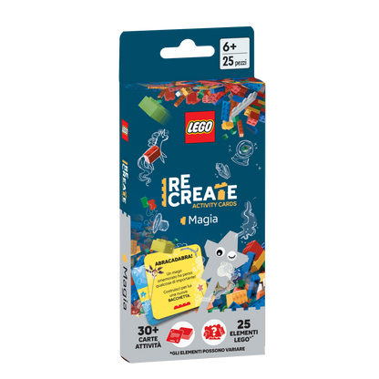 LEGO ReCreate Activity Cards - PARTY -Italiano
