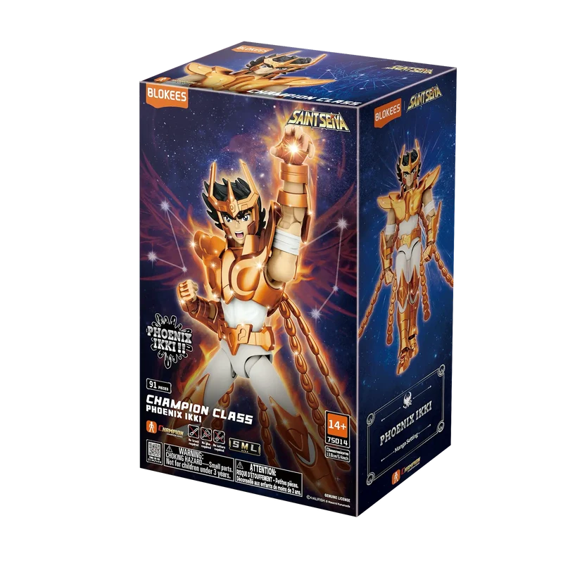 75014 - Blokees Figures - SAINT SEIYA - CHAMPION CLASS - Phoenix Ikki
