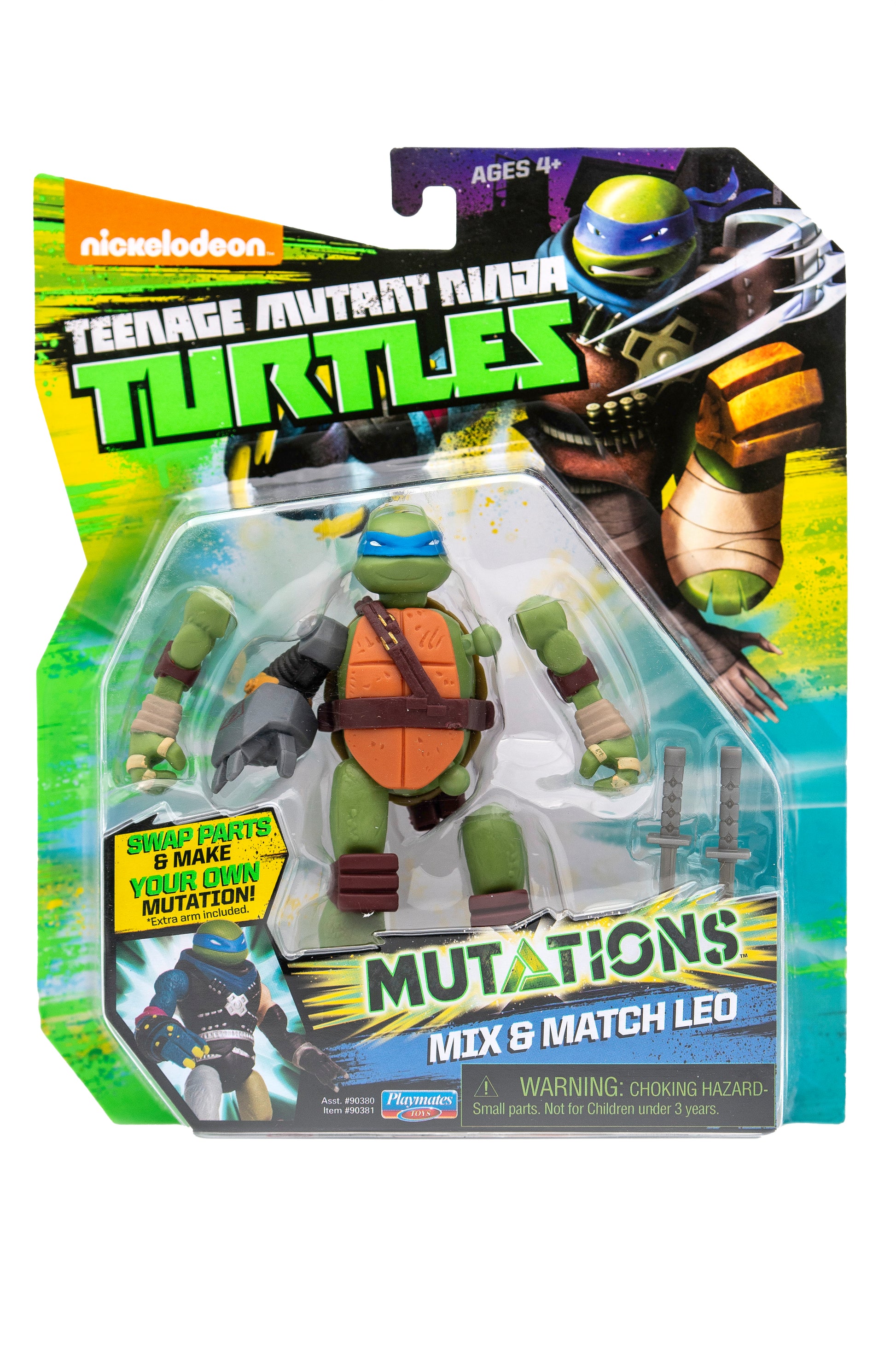 Playmates Toys - Teenage Mutant - Tartarughe Ninja - Mutant Playmates Toys - Teenage Mutant - Tartarughe Ninja - Mutant
