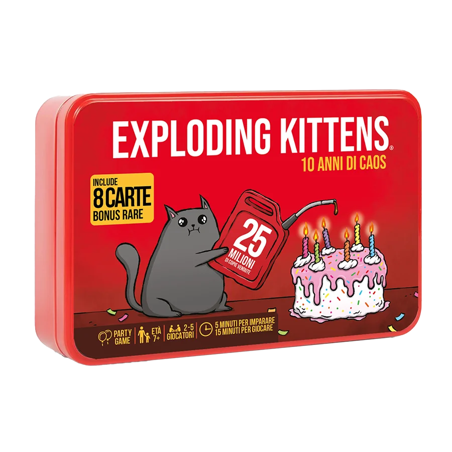 Exploding Kittens: 10 Anni di Caos
