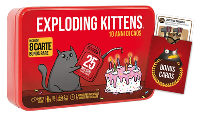 Exploding Kittens: 10 Anni di Caos