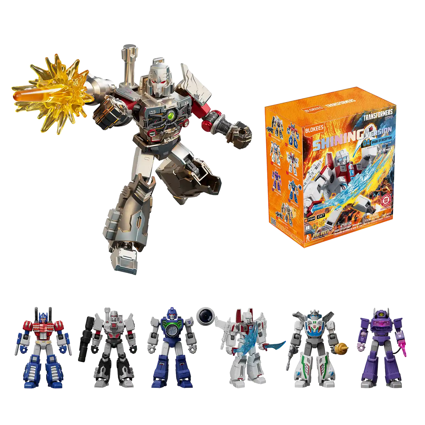 71124 - TRANSFORMERS - SHINING VERSION 04 - SPARK OF DECEPTION