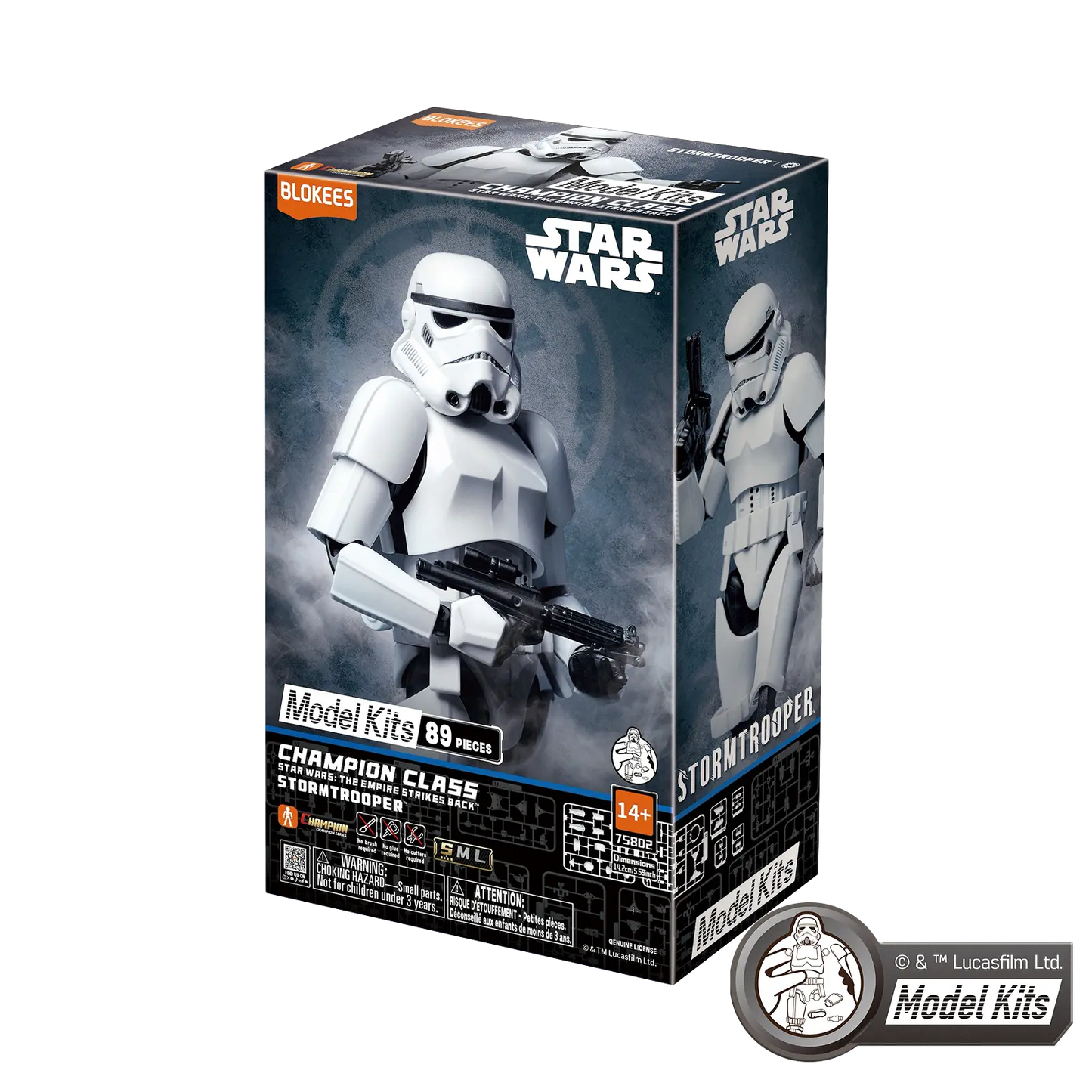 75802 - STAR WARS - CHAMPION CLASS 02 - STORMTROOPER - EVERGREEN MOVIE