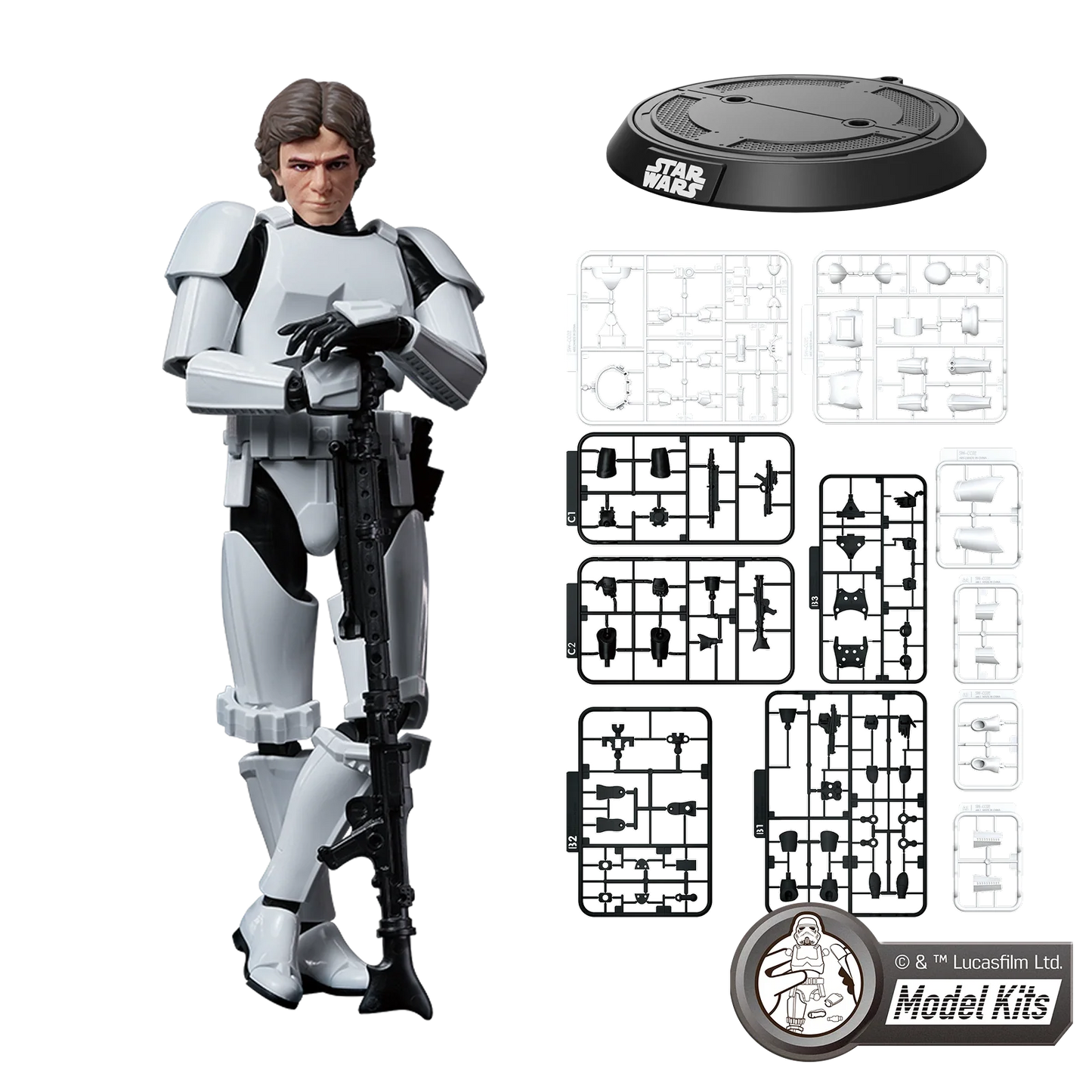 75803 - STAR WARS - CHAMPION CLASS 03 - HAN SOLO STORMTROOPER - EP. IV A NEW HOPE - DISGUISE VERSION