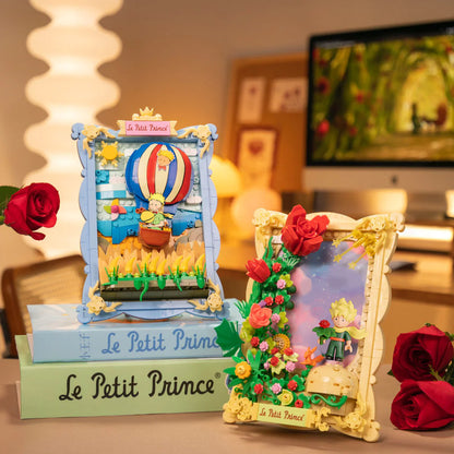 86313EN PANTASY Le Petit Prince - La Rosa (Ritratto 3D)