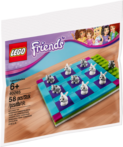 40265 LEGO Polybag Friends - Tic Tac Toe