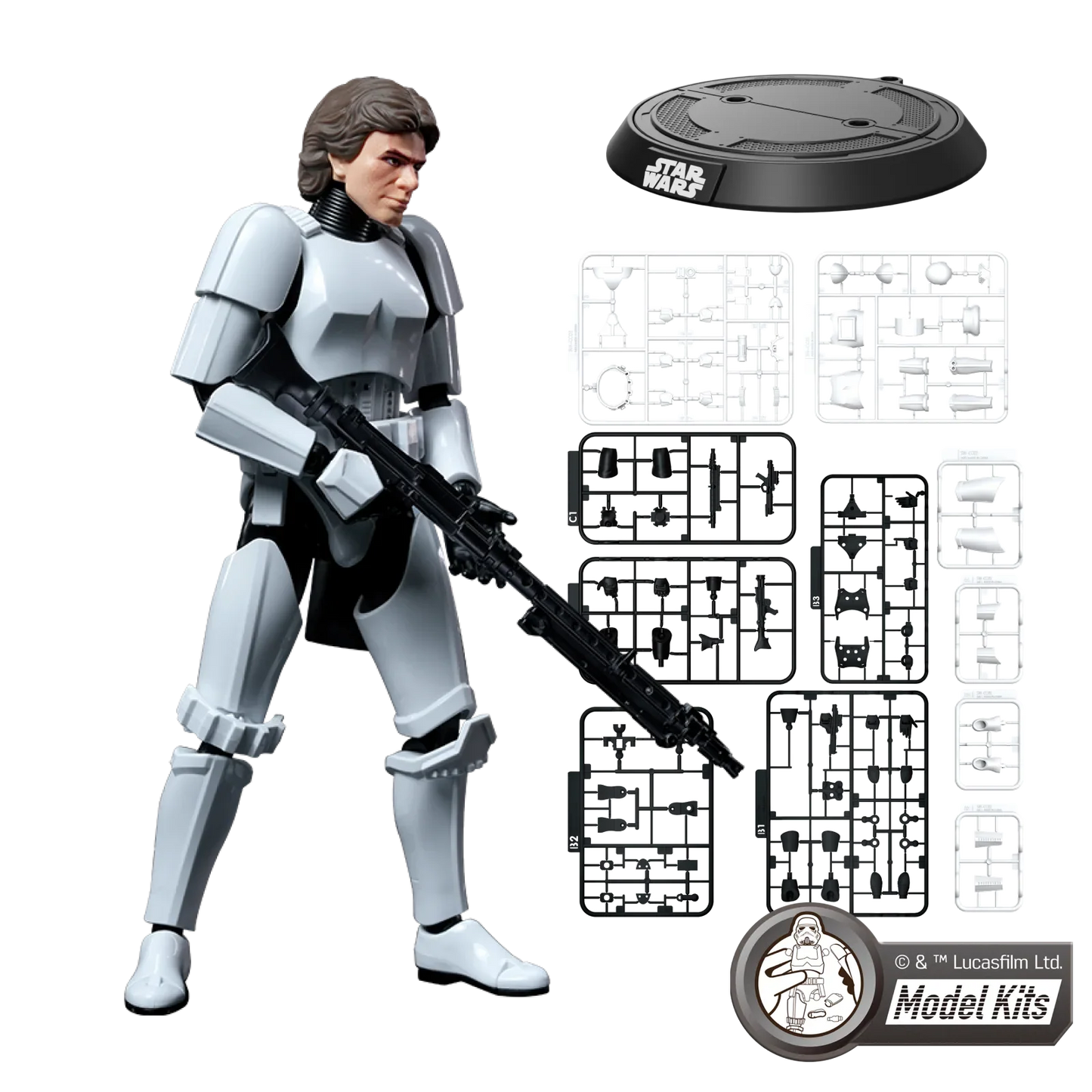75803 - STAR WARS - CHAMPION CLASS 03 - HAN SOLO STORMTROOPER - EP. IV A NEW HOPE - DISGUISE VERSION