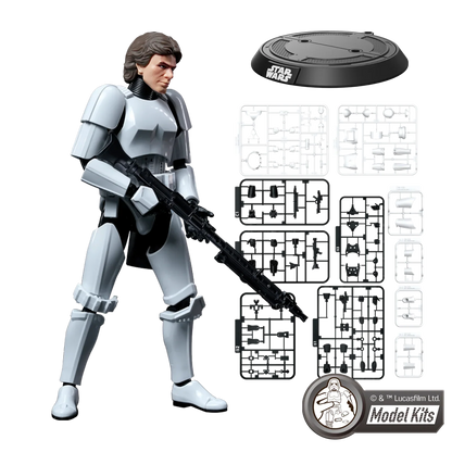 75803 - STAR WARS - CHAMPION CLASS 03 - HAN SOLO STORMTROOPER - EP. IV A NEW HOPE - DISGUISE VERSION