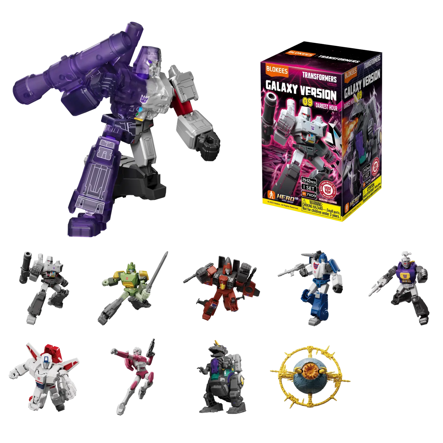 71109 - TRANSFORMERS - GALAXY VERSION 09 - DARKEST HOUR