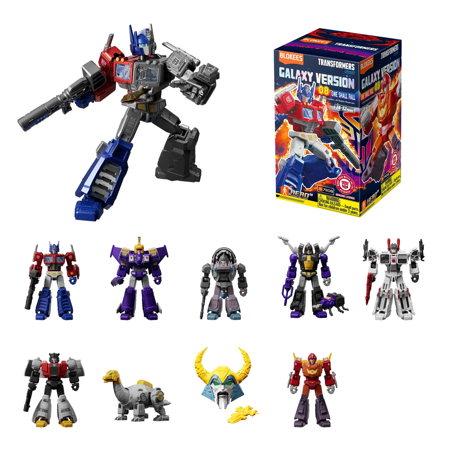 71108 - TRANSFORMERS - GALAXY VERSION 08 - ONE SHALL