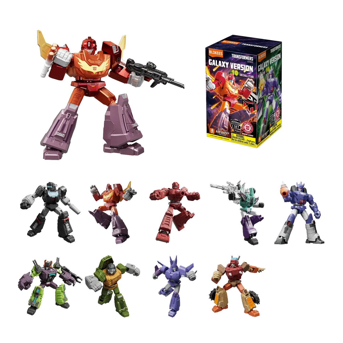 71110 - TRANSFORMERS - GALAXY VERSION 10 - ONE SHALL STAND