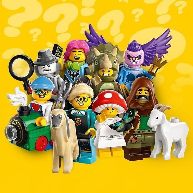 71045 LEGO Minifigures Serie 25 - Box da 36 personaggi