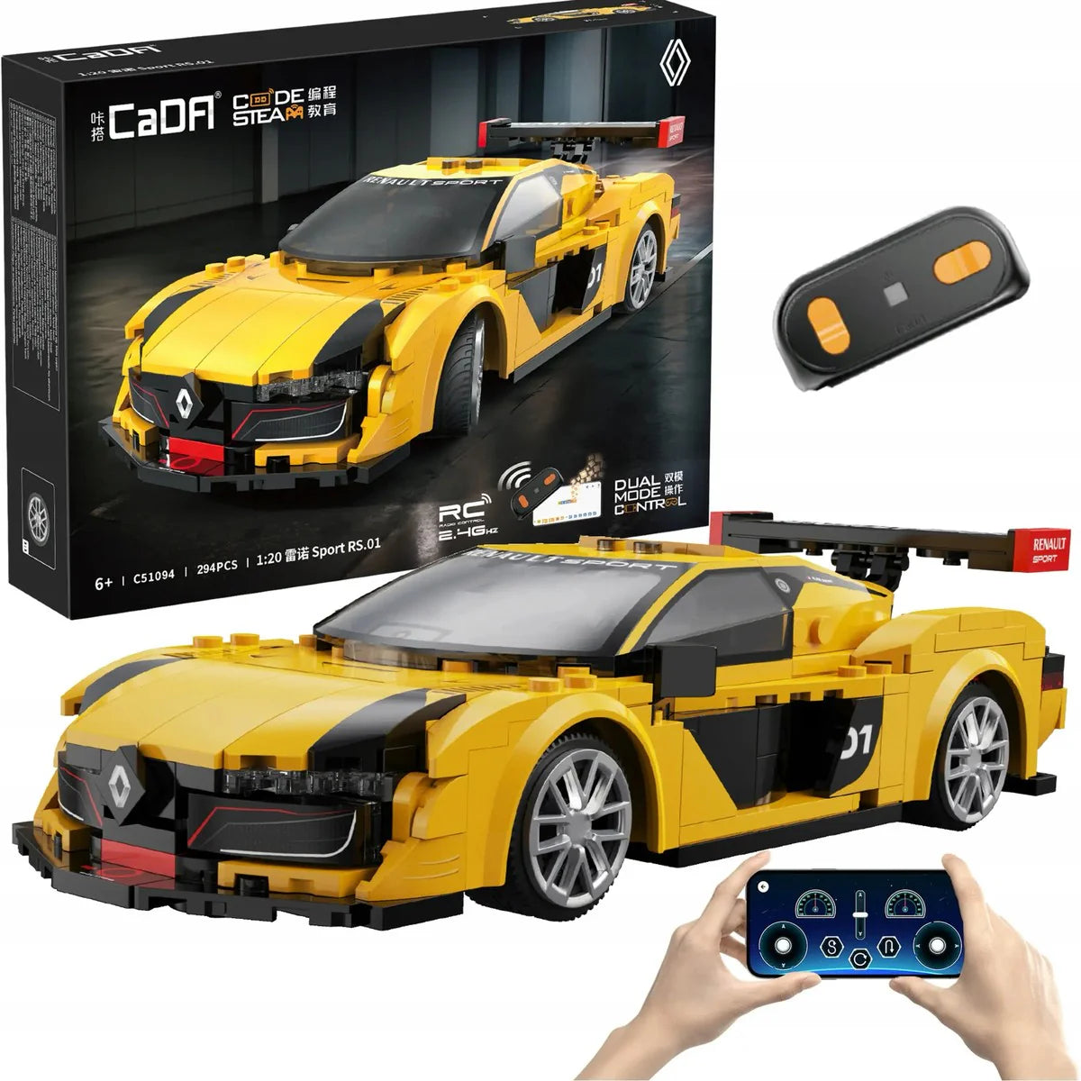C51094W - CADA - RC - Renault Sport Rs.01 - 294 Pezzi