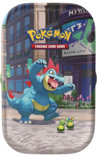 Tin Mini Pokemon - MEGAEVOLUZIONI - Luminopoli  - Italiano