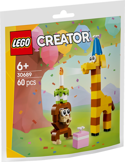 30689 LEGO Polybag Creator - Animali della festa di compleanno