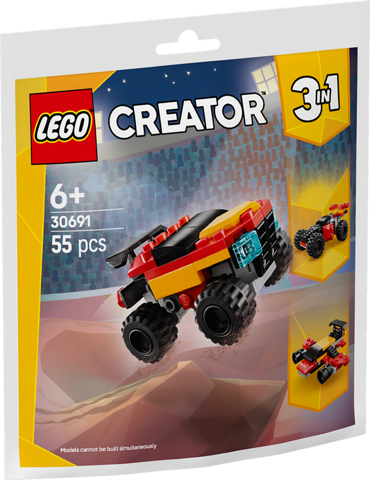 30691 LEGO Polybag Creator 3 in 1 - Mini-Monster Truck convertibile