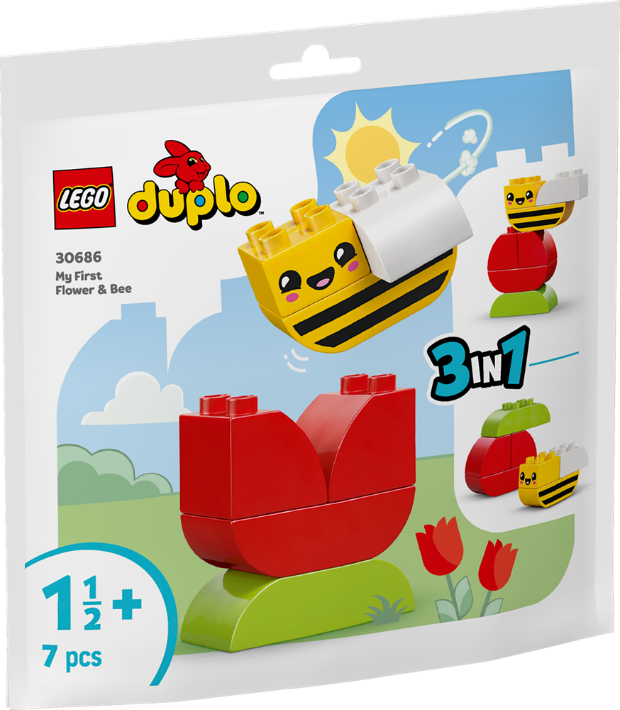 30686 LEGO Polybag DUPLO - Il mio primo fiore ed Ape