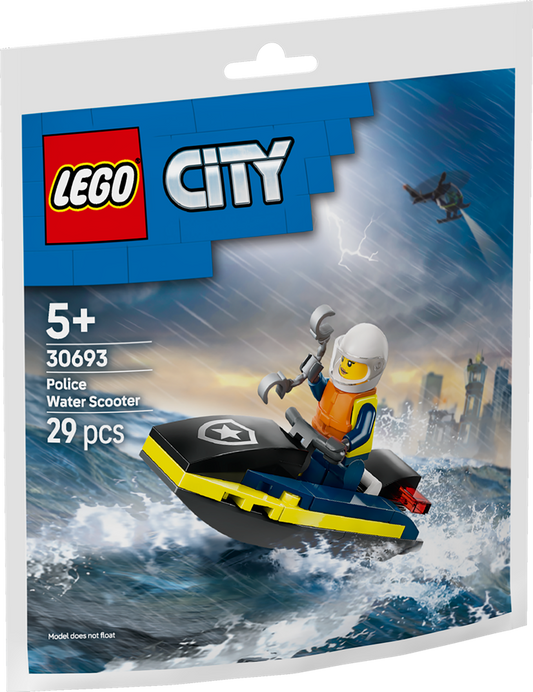 30693 LEGO Polybag City - Jet ski della polizia