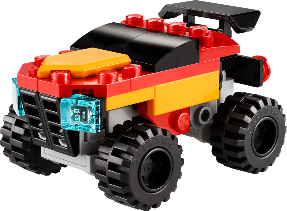 30691 LEGO Polybag Creator 3 in 1 - Mini-Monster Truck convertibile