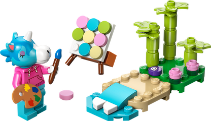 30703 LEGO Polybag Animal Crossing - Giuliano dipinge sulla spiaggia