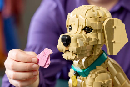 DISPONIBILE DA APRILE 2026 - 11384 LEGO ICONS - Cucciolo di Golden Retriever