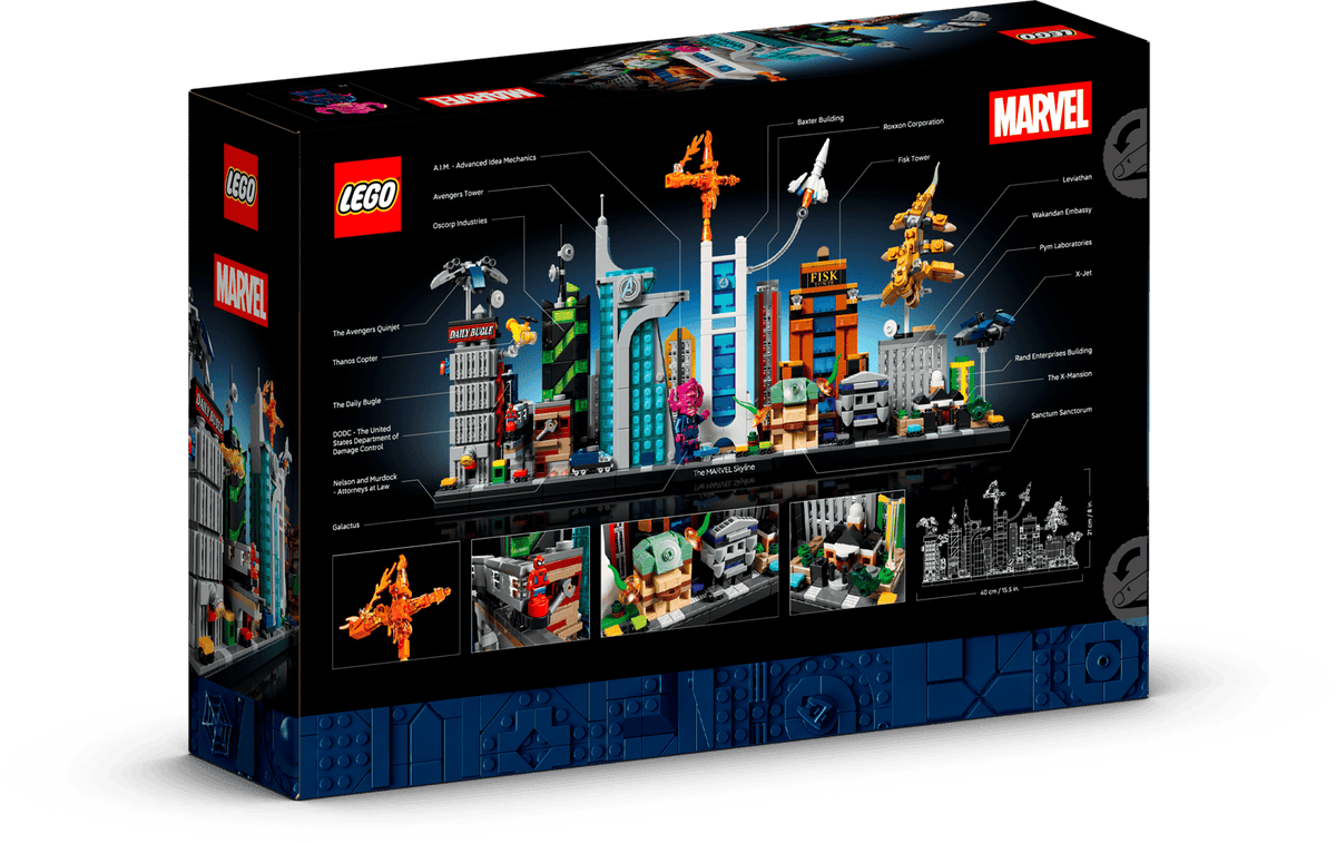 DISPOINIBILE DA GENNAIO 2027 - 67006 LEGO Marvel - Skyline Marvel