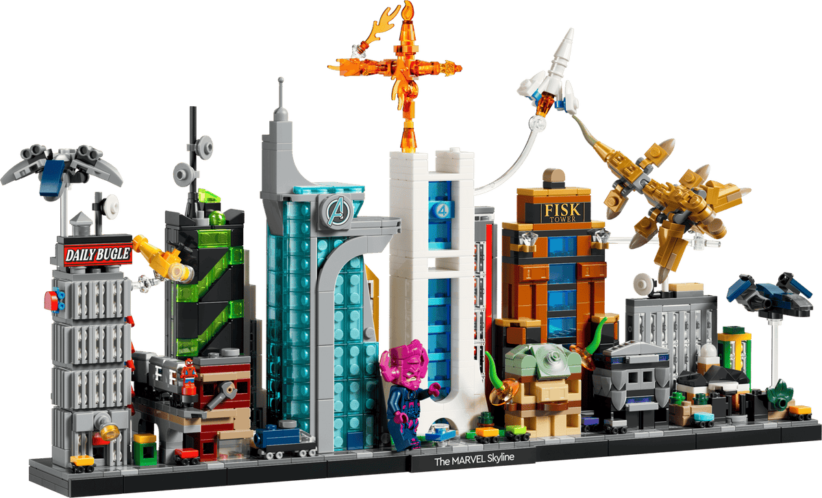 DISPOINIBILE DA GENNAIO 2027 - 67006 LEGO Marvel - Skyline Marvel