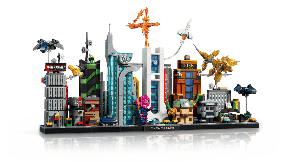 DISPOINIBILE DA GENNAIO 2027 - 67006 LEGO Marvel - Skyline Marvel