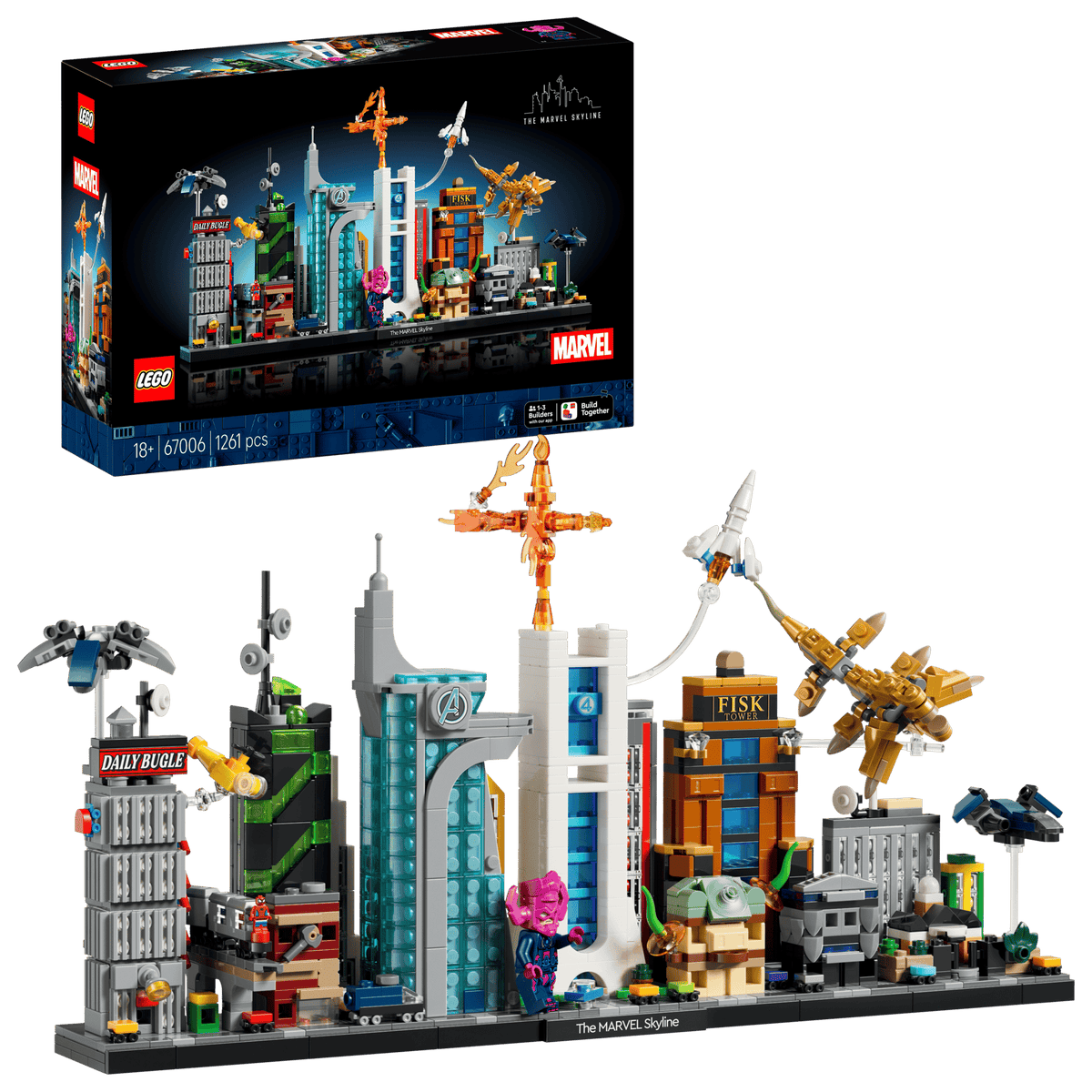DISPOINIBILE DA GENNAIO 2027 - 67006 LEGO Marvel - Skyline Marvel