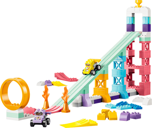10478 Duplo - Rampe creative 3 in 1 con veicoli