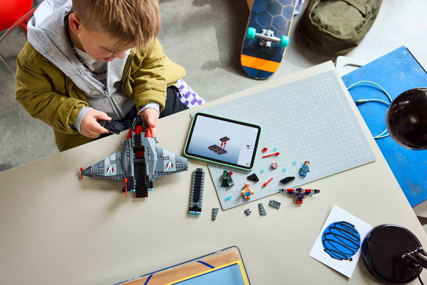 DISPOINIBILE DA OTTOBRE 2026 - 76347 LEGO Marvel - Avengers: Doomsday Quinjet
