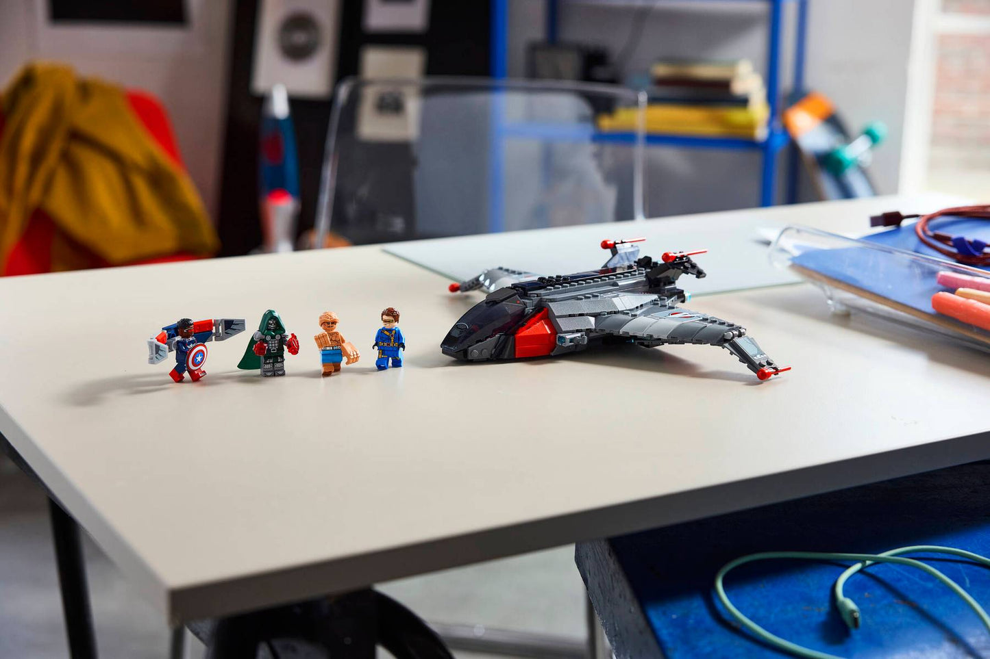 DISPOINIBILE DA OTTOBRE 2026 - 76347 LEGO Marvel - Avengers: Doomsday Quinjet