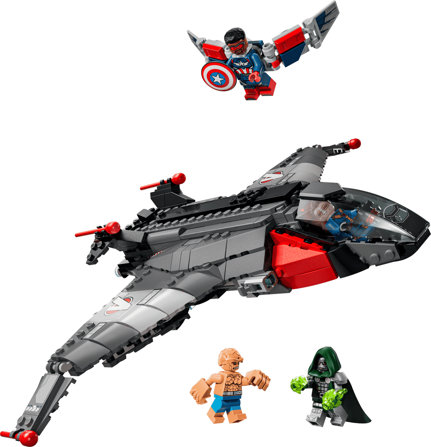 DISPOINIBILE DA OTTOBRE 2026 - 76347 LEGO Marvel - Avengers: Doomsday Quinjet