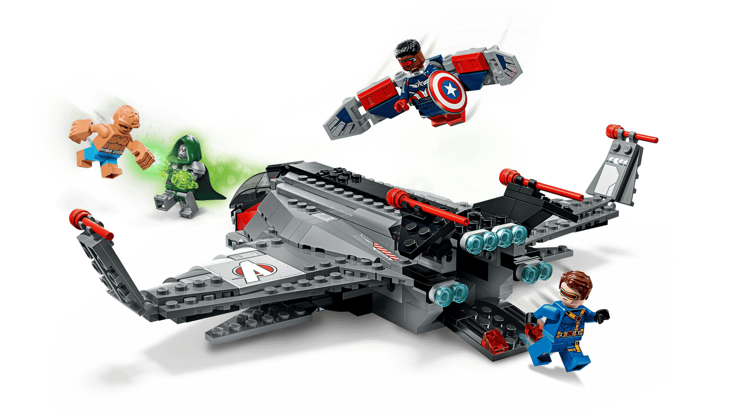 DISPOINIBILE DA OTTOBRE 2026 - 76347 LEGO Marvel - Avengers: Doomsday Quinjet