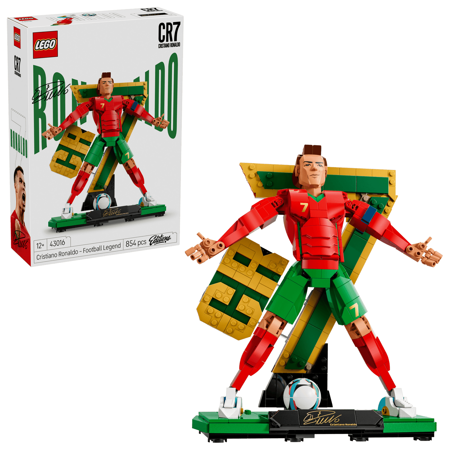 43016 LEGO Editions - Cristiano Ronaldo – Leggenda del calcio