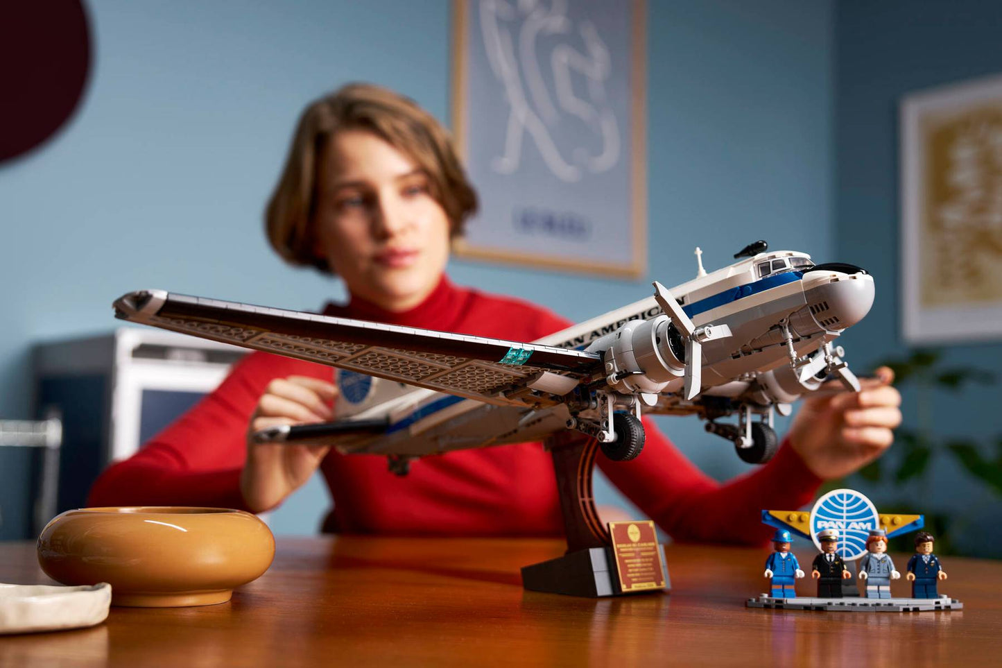 11378 ESCLUSIVA LEGO ICONS - Aereo di linea Douglas™ DC-3™ PAN AM®