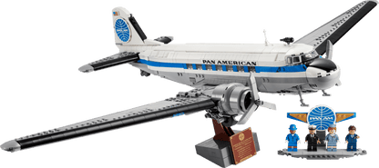 11378 ESCLUSIVA LEGO ICONS - Aereo di linea Douglas™ DC-3™ PAN AM®